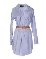 DSQUARED2 Blue/White Stacey Shirt Dress Women&rsquo;s Size EU 44 L25507
