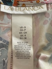 LA BLANCA SOLEIL PATCHWORK MIDI TANK DRESS SZ S – MULTICOLOR, RESORT WEAR EUC!