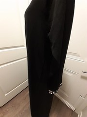 new with tag middle eastern Style Arabian Black Abaya Style With Scarf