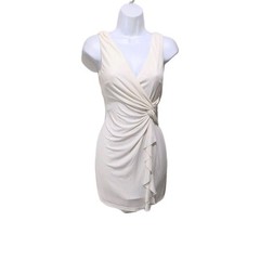 Akira Chicago Red Label Wrap Roman Mini Dress Womens S Elegant Fairy Eth drs20