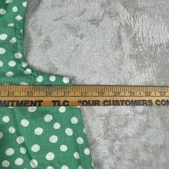 Loft Petites Green Polka Dot V-Neck Sleeveless Maxi Dress Women&rsquo;s MP