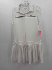 Vineyard Vines Performance White Size Medium Knee Length Athletic Dress