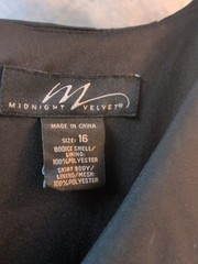 Midnight Velvet Cocktail Dresses