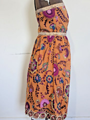 Cynthia Cynthia Steffe Bohemian Strapless Sun Dress Size 10 Indie Festival Folk