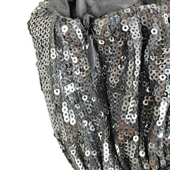Sherri Hill Sequin Cocktail Dress Size 4 Silver Rhinestones Party Prom Wedding