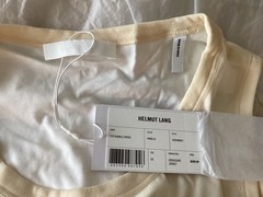 NWT Helmut Lang Bubble Hem Cotton Dress X-Small, $395