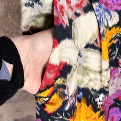 Moulinette Soeurs Anthropologie Floral Bow Sheath Dress Multicolor Cotton Size 8