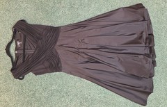 Cocktail dress, Tadashi Collection size 8, black used in good condition.