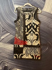 Desigual Shift Dress, Tunic, Mixed Fabrics, S