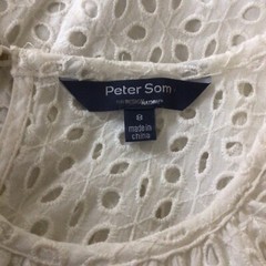 Womens Peter Som For Design Nation Size 8 White Eyelet Dress Sorority