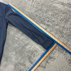 LACOSTE Shirt Dress Women 36 Blue Excellent Band Chambray Midi Belt Tie Long