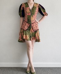 Roksanda Hirani Silk patchwork dress UK 8 BNWT PRP£1350