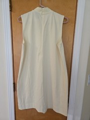 Nike T-Shirt Tank Dress Size M Womens Loose Fit Mini Light Yellow Athletic NEW
