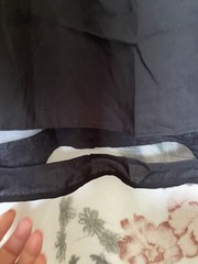 Unbranded Black Linen Like Size Large Black Dress