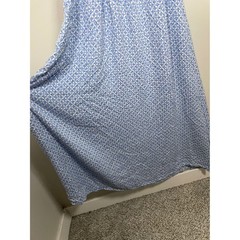 Summersalt Blue Printed Maxi Dress Size Large Beach Coverup Coastal Resortwear