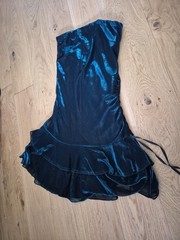Strapless Shimmer Dress Y2K Club Party 8/10 Small