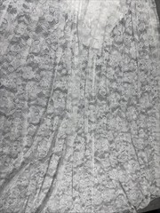 NWT For Love and Lemons Lorena Maxi Dress White Lace Size Small