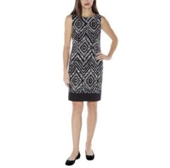 Mario Serrani Italy Women&rsquo;s Stretch Shift Dress Sleeveless, Pick Your Size