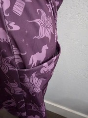 Boxlunch Disney Tangle Rapunzel Active Dress W Shorts Pockets Adjustable Straps