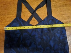 Derek LAM Womens 0 Midi Dress 100% Silk Blue DESIGNER Criss Cross Straps XS