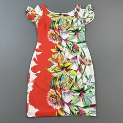 Frank Lyman Sheath Dress Women&rsquo;s 6 Floral Cold Shoulder Cocktail Casual Canada