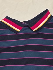Lacoste Polo Dress Womens Pique Stripe Short Sleeve Tunic Golf Tennis Mini FR 40