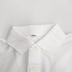 45R/45rpm Jimbakanoko 33-color polo dress regular price 26400yen white 3-090…