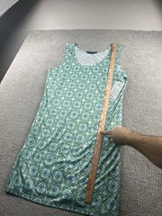 Tango Mango Multicolor Shift Dress Sleeveless Geometric Paisley Women XXL NWT