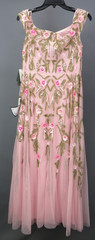 Adrianna Papell Beaded Fit & Flare Dress MSRP $329 Size 10 # 14B 2483 Blm