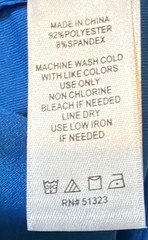 1.state dress Womens Sz L Sleeveless Zipper Front Blue Polyester Spandex Blend