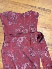 V. Chapman: June, Corset Front-Slit Gown Sz 8