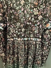 FREE PEOPLE Cherry Blossom Embroidered Lace Mini Dress Size 8