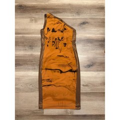 Jean Paul Gaultier Soleil Dress Small Stretch Bodycon Abstract Acid Drip Print
