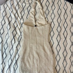 Medium Windsor Strolls In The Sand Halter Bodycon Mini Dress