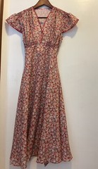 Women’s Red Sea Shells Printed Dress