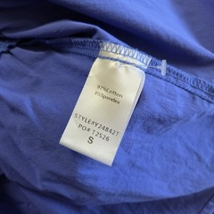 Tuckernuck Pomander Place Selena Mini Dress Women&rsquo;s Small Azure Blue Purple