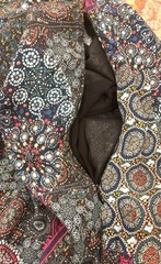 ANTHROPOLOGIE DESIGUAL MARITSA SHEATH DRESS S GOTHIC GRUNGE STEAMPUNK Y2K WHIMSY