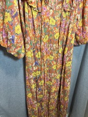 Spell & the Gypsy Collective Floral Dress Vibrant, Orange, Yellow Botanical