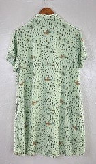 Disney Winnie the Pooh Shirt Dress Womens M Black Tigger Eeyore Piglet Pockets