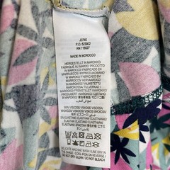Boden Layla Jersey Faux Wrap Dress US 8 R Multicolor Abstract Palm Print Pockets