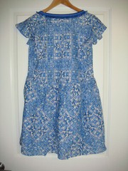 NWT Women&rsquo;s Vineyard Vines Cay Scarf Print Pintuck Dress~WhiteCap~S,M,L&XL