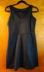 GapFit Black Sleeveless Active Dress Pockets Stretch A-Line Athletic Women’s M