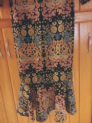 Lonyuash Dress. Size Large. NWOT. Poly, Nylon. Viscose. Paisley print.
