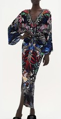 Camilla Flutter By Twist Dress Size L EUC RRP $625