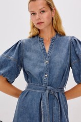 Rails Kingsley Dress Antique Blue Size XS NWT