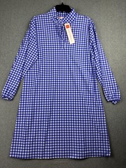 Jude Connally Dress Womens Medium Gingham Iris Florence Jude Cloth USA NWT $238