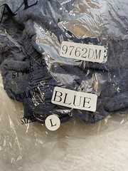 Alythea Ruffle Top Dress • Blue • Size Large