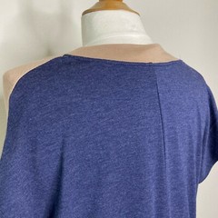 Dolan Color Blocked Pocketed Tunic Dress S