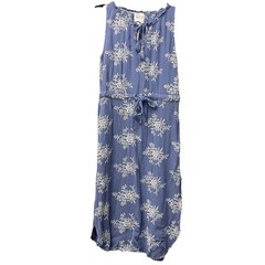 Misa Los Angeles Floral Embroidered Midi Dress Size S