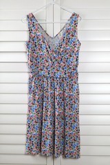 BODEN NWT $90 Effie Jersey Soft Stretch Floral Print Tank Dress Size US 8 R